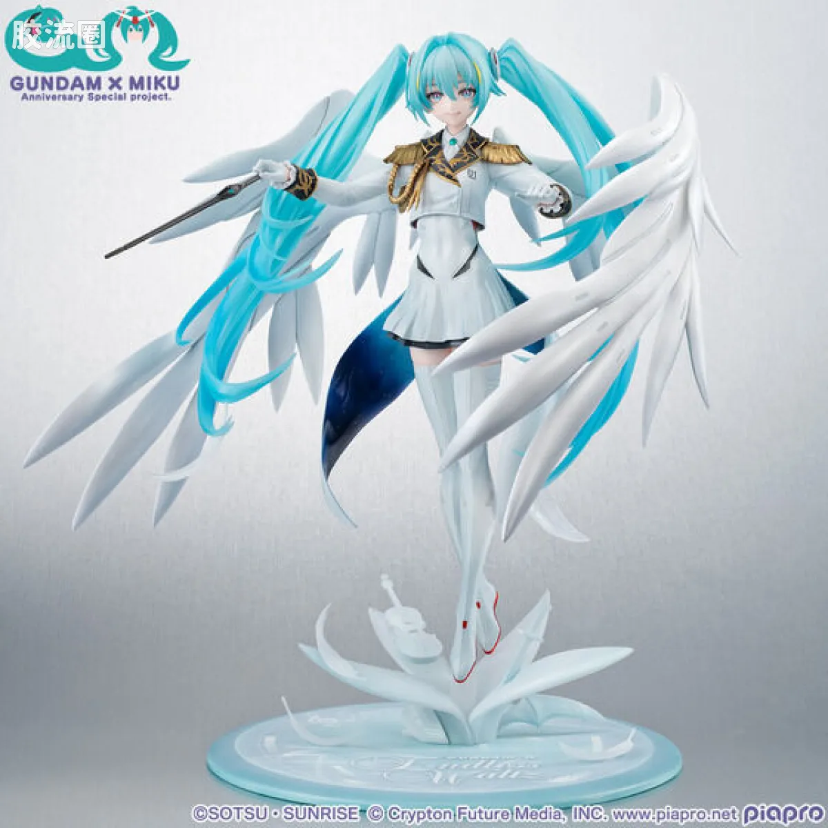 Mega House 手办系列 LUCREA系列 初音未来 × 飞翼零式高达EW - 图片